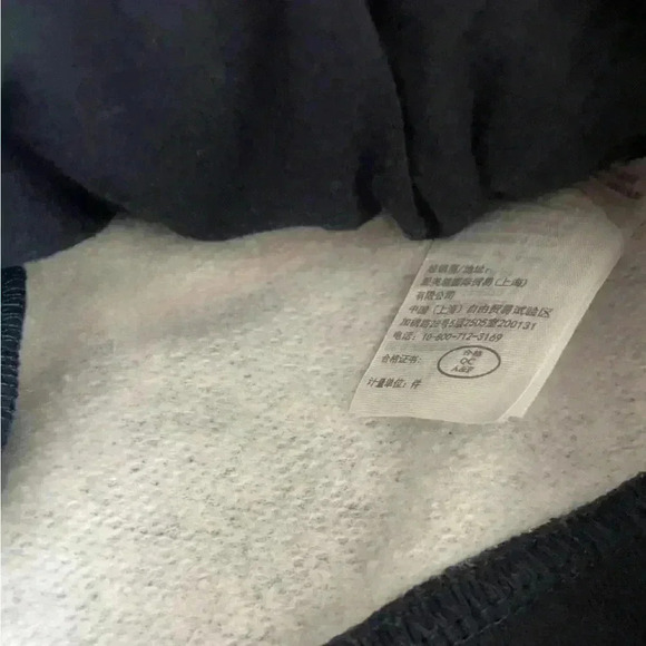 A&F Collegiate Stripe Embroidered Hoodie Size 11/12 - Picture 3 of 6